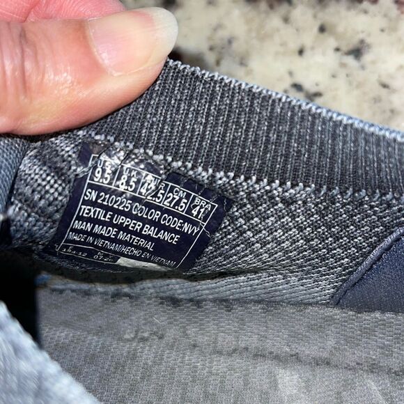 Skechers Mens Delmont Jenko Relaxed Fit Slip On Shoes Navy Size 9.5 - Picture 6 of 7